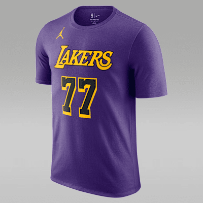 Luka Doncic #77 Los Angeles Lakers Nike Icon NBA T-Shirt